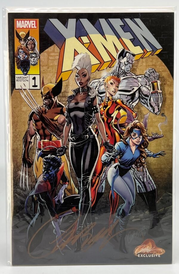 IMG_0355 MARVEL COMICS X-MEN GOLD #1 SET BY J SCOTT CAMPBELL ONLY ONE SIGNED WITH COA