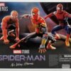MARVEL LEGENDS SPIDER MAN NO WAY HOME 3 PACK ACTION FIGURES HASBRO PULSE EXCLUSIVE NEW
