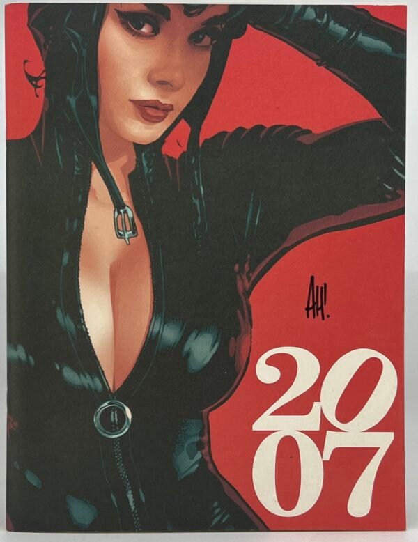 IMG_0453 ADAM HUGHES SKETCHBOOK SAN DIEGO COMIC CON EXCLUSIVE 2007 SIGNED WITHOUT COA