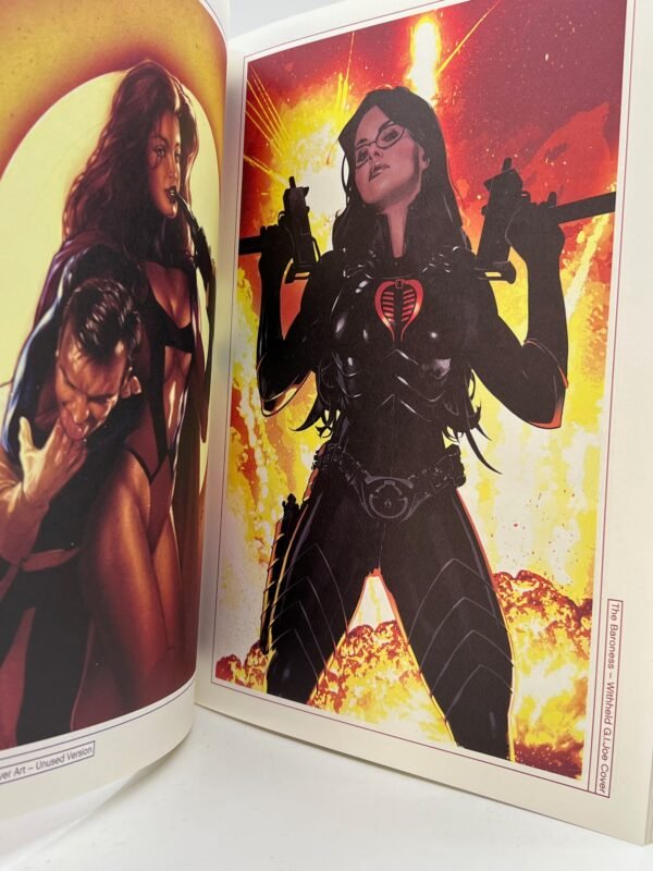 IMG_0457 ADAM HUGHES SKETCHBOOK SAN DIEGO COMIC CON EXCLUSIVE 2007 SIGNED WITHOUT COA