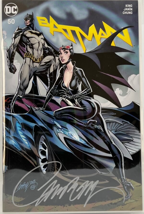 DC COMICS BATMAN #50 SET BY J SCOTT CAMPBELL SIGNED WITH COA (5 COMICS) STORE EXCLUSIVE PLUS DETECTIVE COMICS #100 ALEX ROSS COVER (VIRGIN)WITH COA