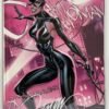 DC COMICS CATWOMAN 80TH ANNIVERSARY BY J SCOTT CAMPBELL SET OF 3 SIGNED WITH COA