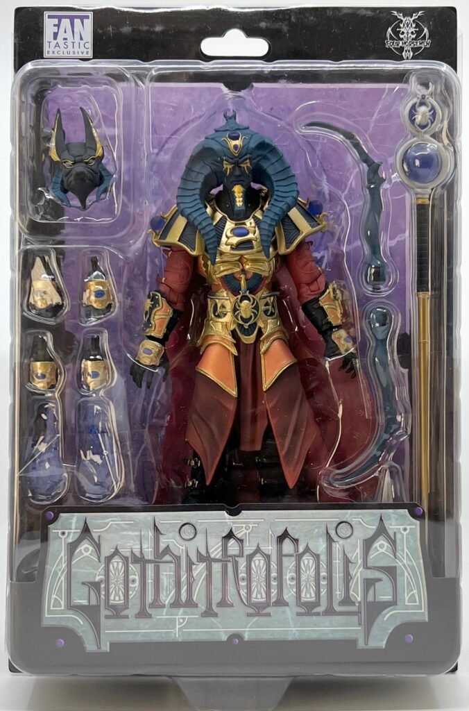 Four Horsemen Gothitropolis: Scarabus Anubos Rare (2011) Action Figure New Mythic Legions US Seller In Stock