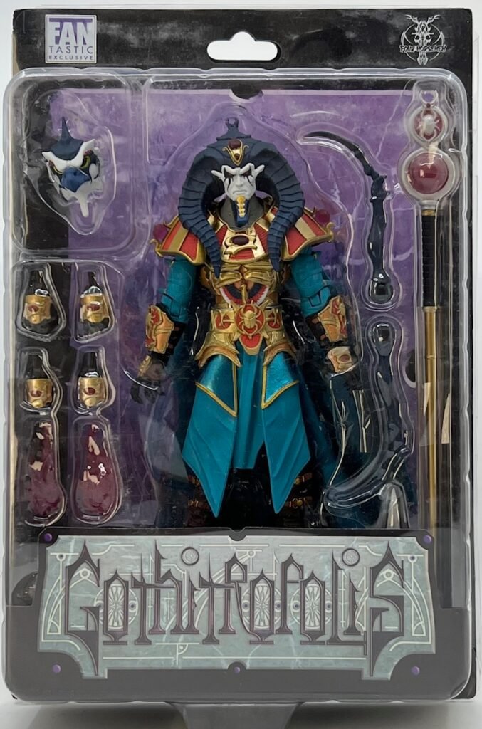 Four Horsemen Gothitropolis SCARABUS HOROS Action Figure - Rare Variant - New Sealed