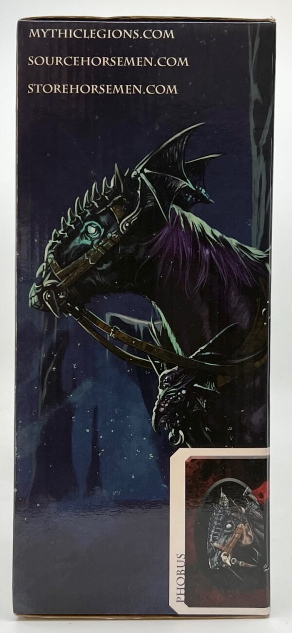 FOUR HORSEMEN MYTHIC LEGIONS ILLYTHIA AND PHOBUS HORSE ACTION FIGURE SET