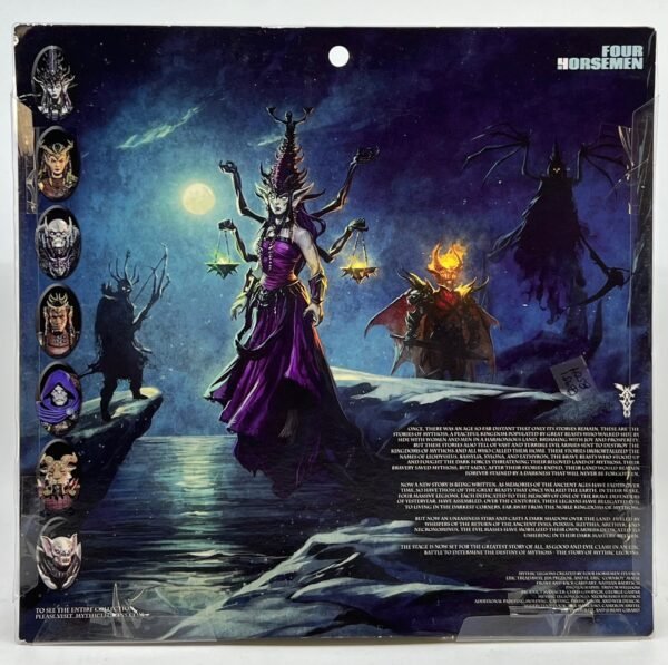 FOUR HORSEMEN MYTHIC LEGIONS ILLYTHIA AND PHOBUS HORSE ACTION FIGURE SET