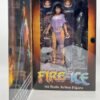 FRAZETTA GIRLS FIRE AND ICE TEEGRA 1/12 ACTION FIGURE NEW ICONS COLLECTIBLES WITH PANTHER