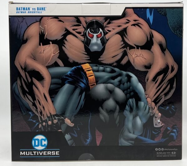 MCFARLANE DC MULTIVERSE BATMAN: KNIGHTFALL BATMAN VS BANE 2 PACK ACTION FIGURES