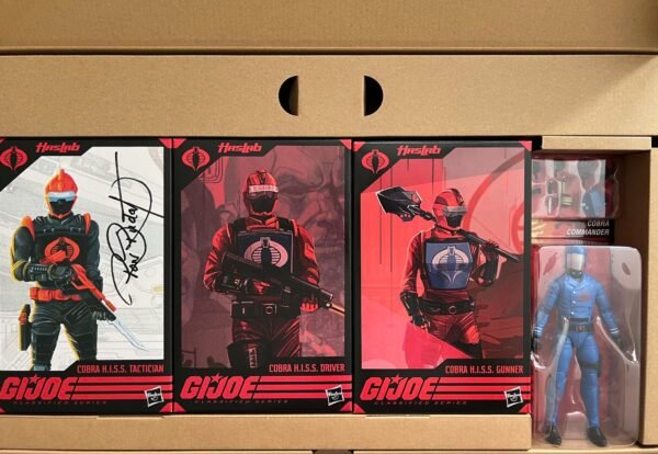 HASBRO GI JOE CLASSIFIED SERIES COBRA HISS TANK NEW OPEN BOX ALL TIERS HASBRO PULSE EXCLUSIVE