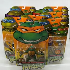 PLAYMATES 2002 TEENAGE MUTANT NINJA TURTLES TMNT ACTION FIGURES 9 SET (Except leonardo) NEW IN BOX