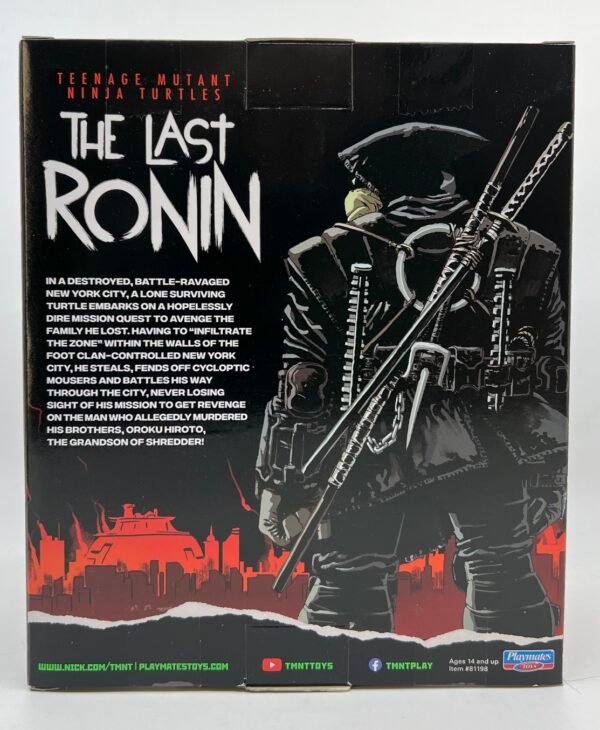 PLAYMATES THE LAST RONIN TEENAGE MUTANT NINJA TURTLES ACTION FIGURES TMNT 2025 SET OF 2 DIAMOND PX EXCLUSIVE