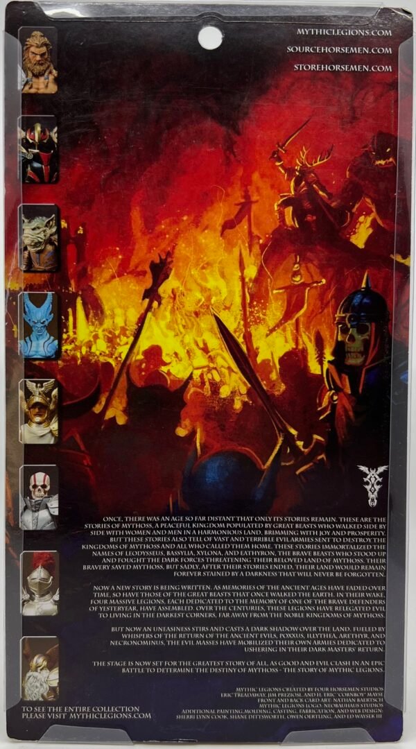 FOUR HORSEMEN EATHYRON'S GUARD MYTHIC LEGIONS AND WINGS (originals) ACTION FIGURE SET NEW