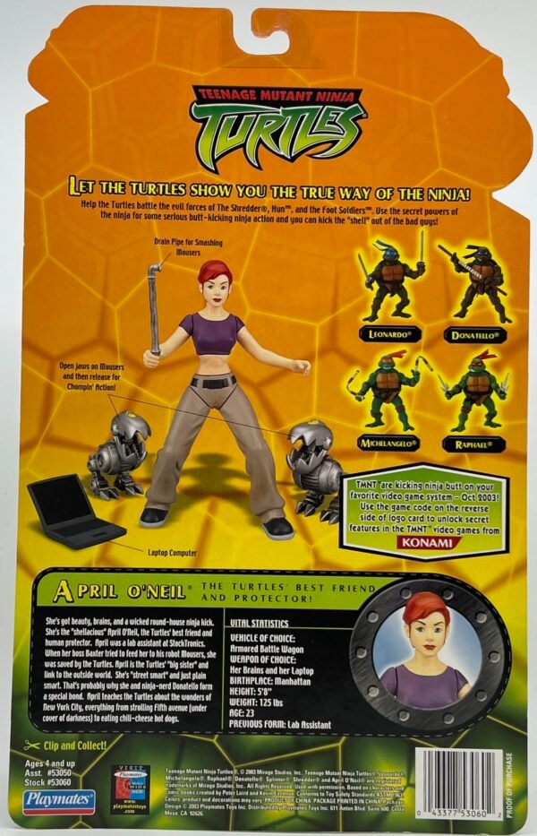 PLAYMATES 2002 TEENAGE MUTANT NINJA TURTLES TMNT ACTION FIGURES 9 SET (Except leonardo) NEW IN BOX