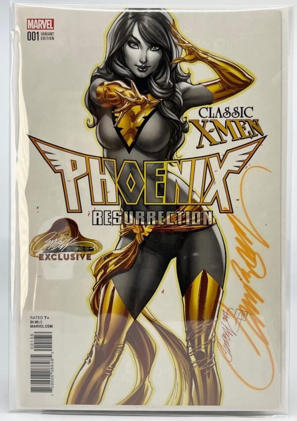 IMG_0338 J SCOTT CAMPBELL PHOENIX RESURRECTION COVER C SIGNED WITH COA