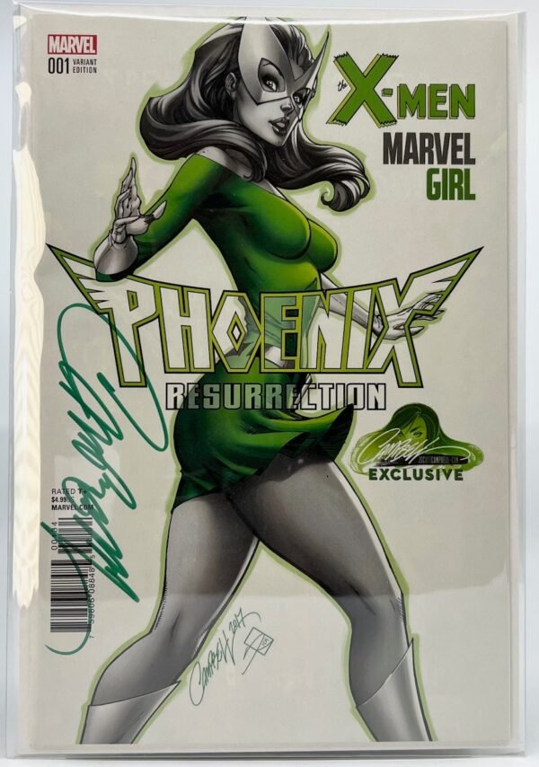 IMG_0340 J SCOTT CAMPBELL PHOENIX RESURRECTION COVER A SIGNED WITH COA