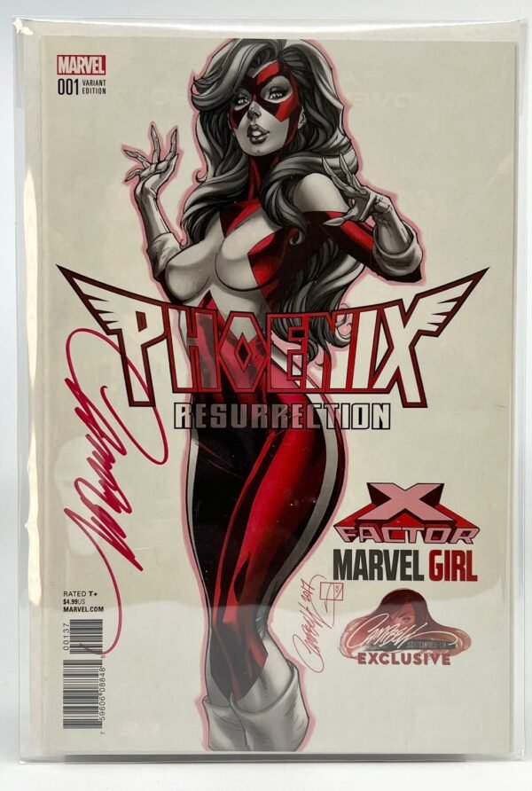 IMG_0371 J SCOTT CAMPBELL PHOENIX RESURRECTION COVER D SIGNED WITH COA