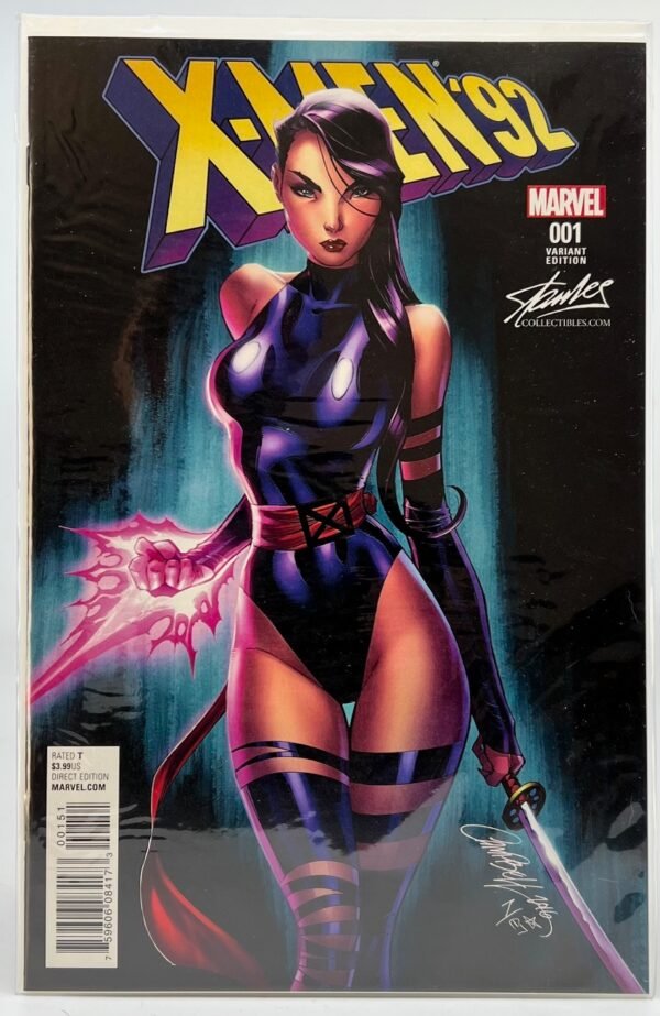 X-MEN 92 001 VARIANT EDITION PSYLOCKE COVER BY J SCOTT CAMPBELL SET OF 3