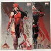 ELEKTRA #1 COVER A & B BY J SCOTT CAMPBELL SIGNED WITH COA