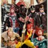 DC COMICS JUSTICE SOCIETY OF AMERICA # 26 COVER BY ALEX ROSS SET OF 3 (to complete full mosaique).