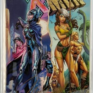 ASTONISHING X-MEN # 1 COVER C BY J SCOTT CAMPBELL SIGNED WITH COA