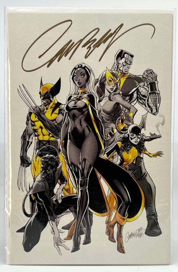 IMG_0462 X-MEN GOLD COVER A BY J SCOTT CAMPBELL SIGNED WITH COA