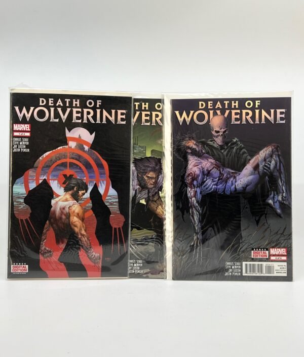DEATH OF WOLVERINE 1-4 COMIC SET 2014