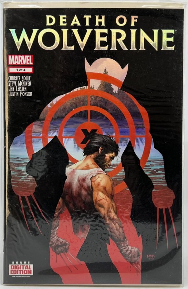 DEATH OF WOLVERINE 1-4 COMIC SET 2014