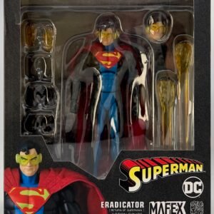 MEDICOM MAFEX RETURN OF SUPERMAN ERADICATOR ACTION FIGURE AUTHENTIC BRAND NEW
