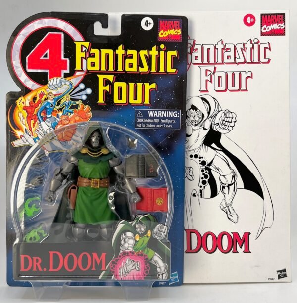 HASBRO MARVEL LEGENDS RETRO CARD DR DOOM ACTION FIGURE NEW