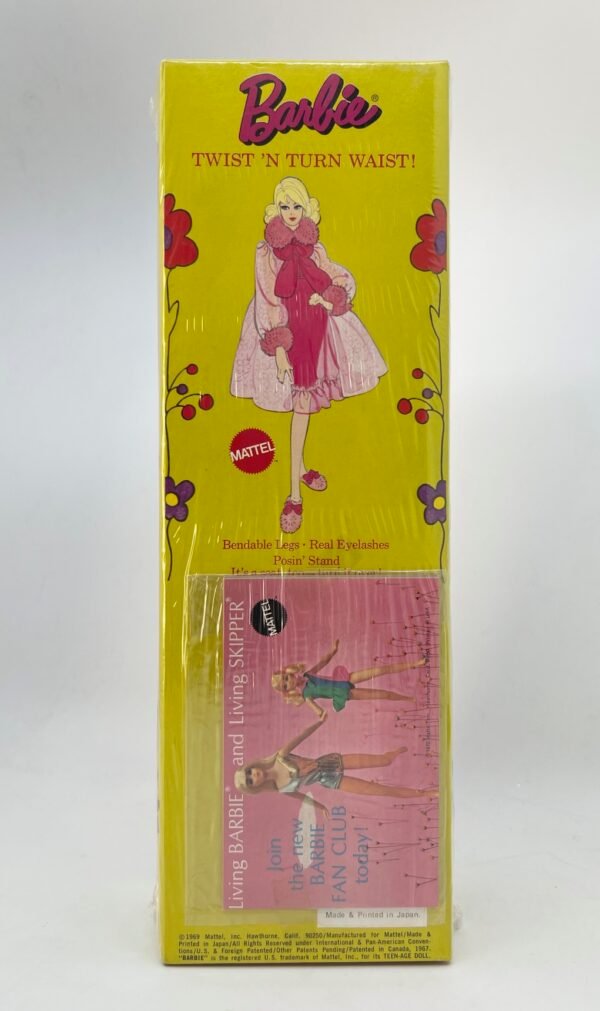 MATTEL 1969 TWIST N' TURN BARBIE NEW IN PACKAGE NRFB