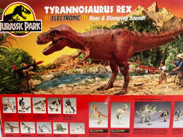 IMG_4735 (1) KENNER JURASSIC PARK 1993 TYRANNOSAURUS REX T REX action figure new in package.The best condition you'll find on the market today!
