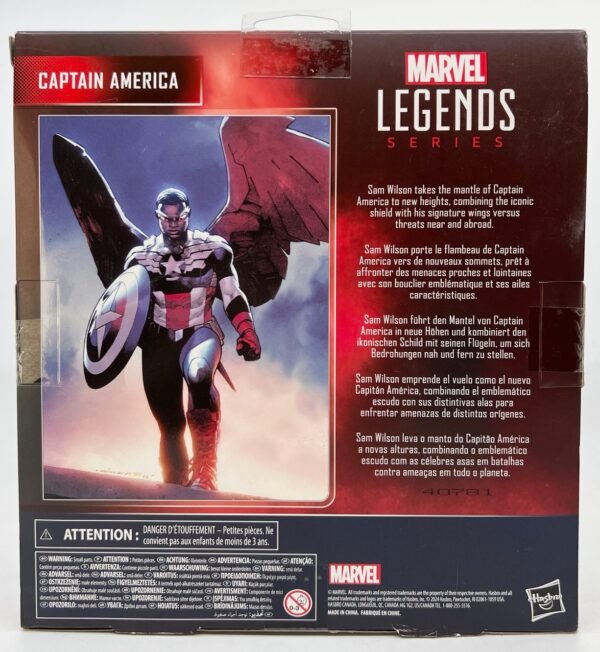 HASBRO MARVEL LEGENDS CAPTAIN AMERICA SAM WILSON COMIC VERSION NEW