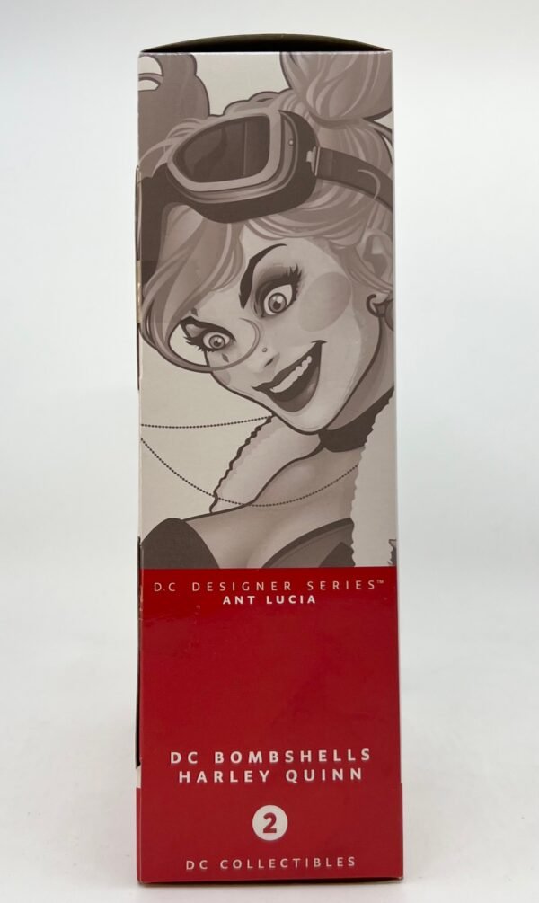 DC COLLECTIBLES HARLEY QUINN ANT LUCIA DC BOMBSHELLS ACTION FIGURE NEW
