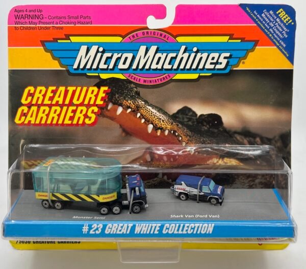 GALOOB MICRO MACHINES 1993 CREATURE CARRIERS SHARK RARE