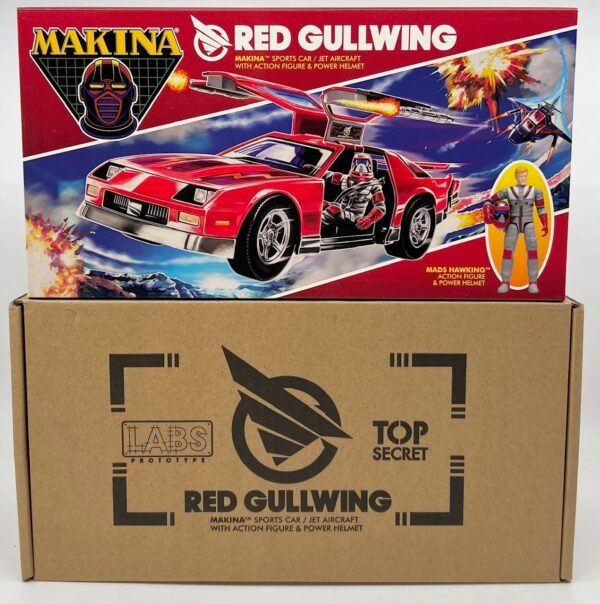 RAMEN TOY MAKINA RED GULLWING MASK RARE