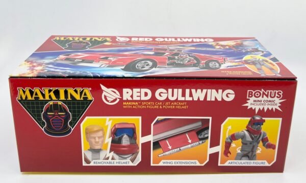 RAMEN TOY MAKINA RED GULLWING MASK RARE