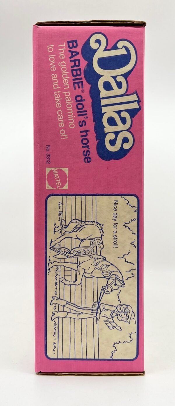 MATTEL 1980 BARBIE DALLAS HORSE OPEN BOX BUT COMPLETE