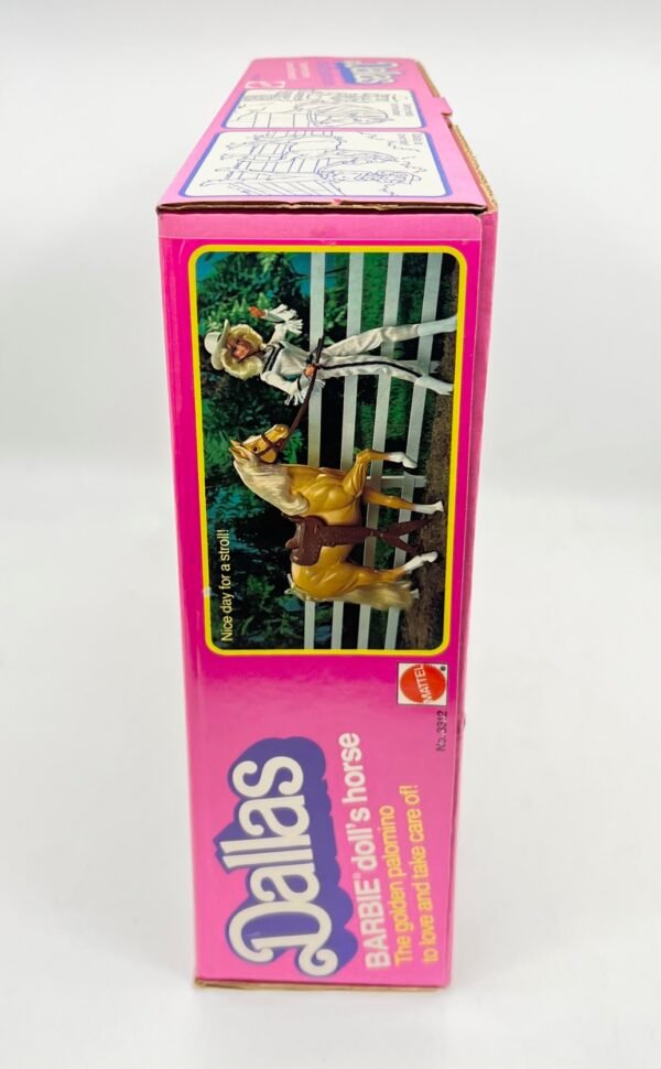 MATTEL 1980 BARBIE DALLAS HORSE OPEN BOX BUT COMPLETE