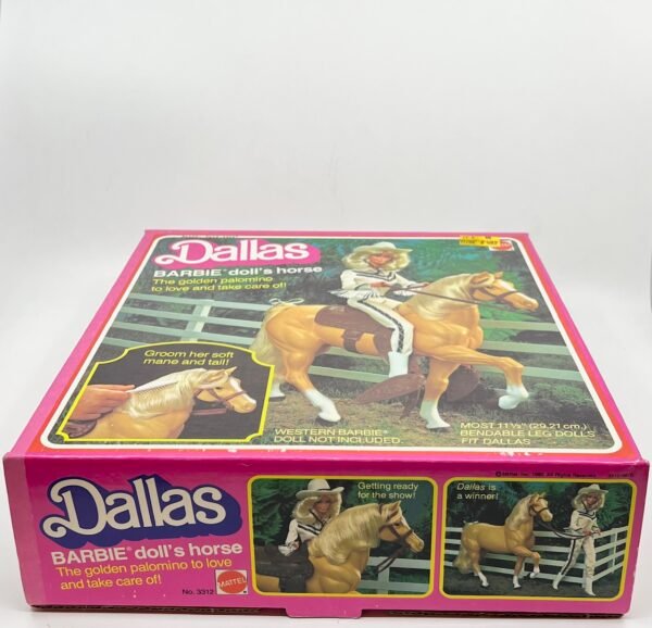 MATTEL 1980 BARBIE DALLAS HORSE OPEN BOX BUT COMPLETE