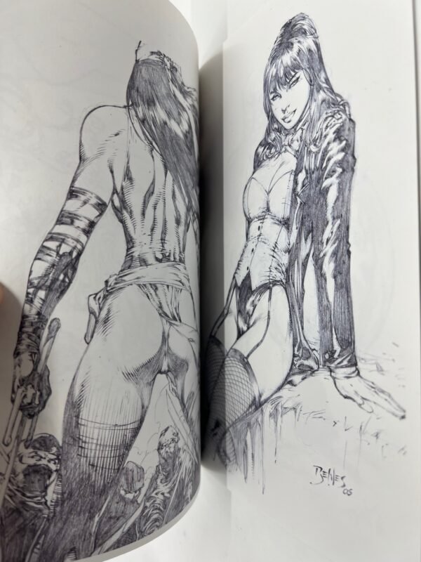 ED BENES SKETCHBOOK 2006 SDCC EXCLUSIVE
