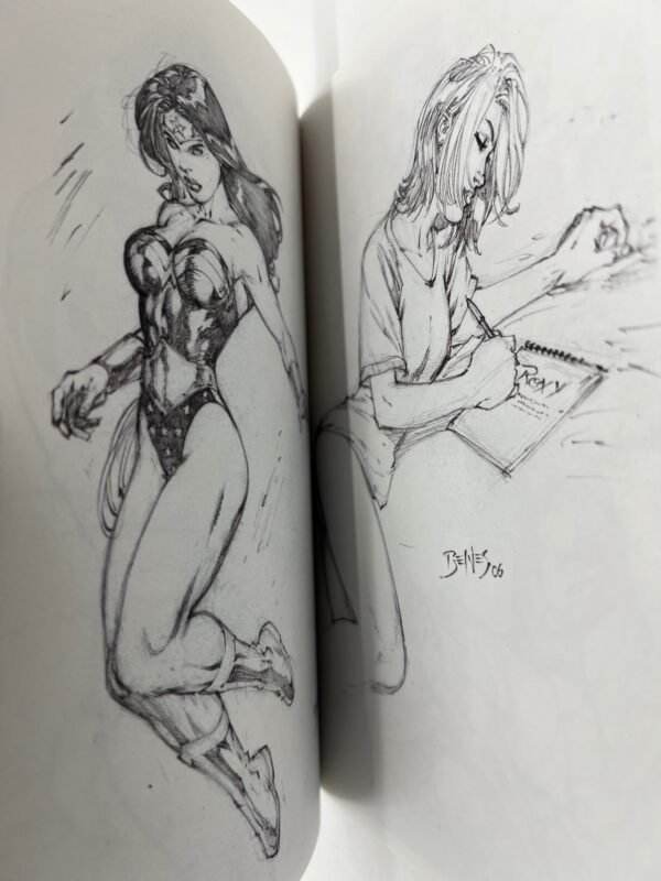 ED BENES SKETCHBOOK 2006 SDCC EXCLUSIVE