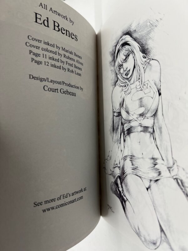 ED BENES SKETCHBOOK 2006 SDCC EXCLUSIVE