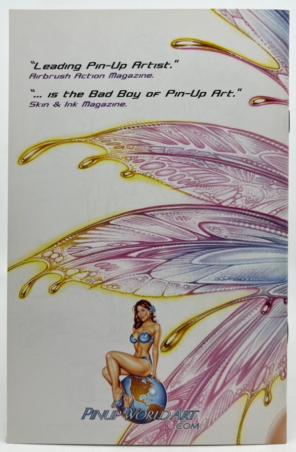 ARMANDO HUERTA PIN UP ART BOOK 2009 SIGNED SDCC EXCLUSIVE