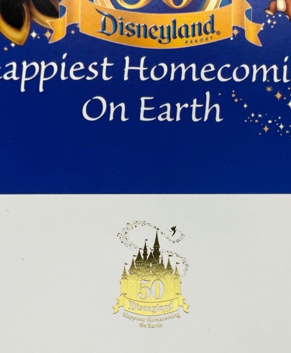 DISNEYLAND 50TH ANNIVERSARY PRINT PASS HOLDERS EXCLUSIVE