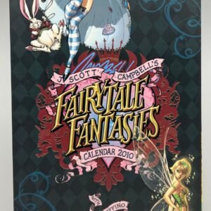 J SCOTT CAMPBELL FAIRYTALE FANTASIES CALENDAR 2010 UNUSED SIGNED WITHOUT COA