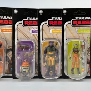HASBRO STAR WARS REBELS HASLAB EXCLUSIVE ACTION FIGURES(NO GHOST STARSHIP) PLUS SABINE AND CHOPPER