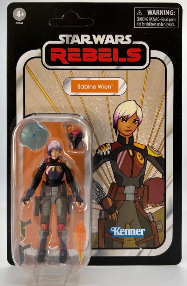 HASBRO STAR WARS REBELS HASLAB EXCLUSIVE ACTION FIGURES(NO GHOST STARSHIP) PLUS SABINE AND CHOPPER