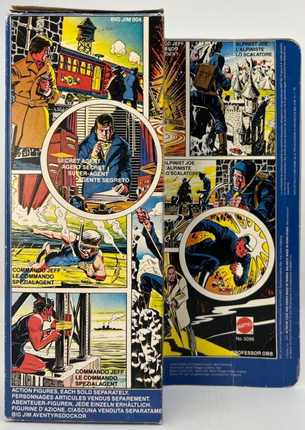 IMG_7550 MATTEL 1982 BIG JIM SPY SERIES PROFESSOR OBB ACTION FIGURE NEW NRFB