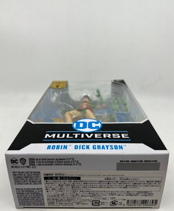 MCFARLANE DC MUTIVERSE ROBIN DICK GRAYSON ACTION FIGURE GOLD LABEL