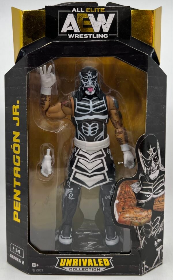 JAZWARES AEW PENTA ZERO MIEDO PENTAGON JR UNRIVALED COLLECTION ACTION FIGURE